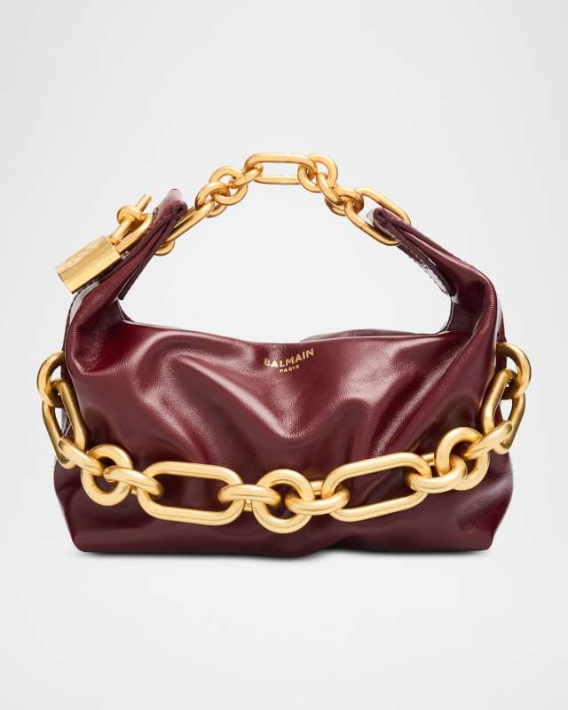 Sync Mini Chain Leather Top-Handle Bag